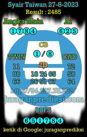 prediksi taiwan 27 agustus 2023, syair taiwan hari ini minggu 27-8-2023, angka keluar togel taiwan, toto jitu taiwan 27 agustus 2023 akurat