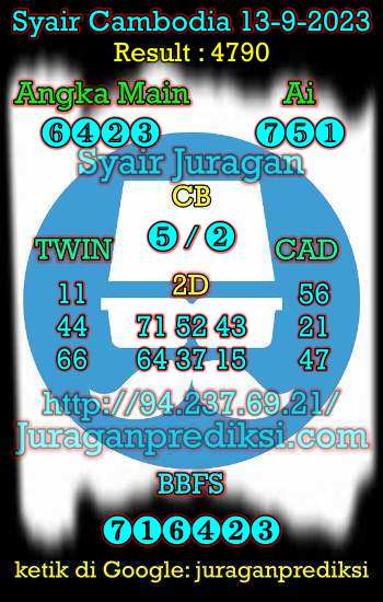 prediksi cambodia 13 september 2023, syair cambodia hari ini rabu 13-9-2023, prediksi syair kamboja 13 september 2023 4d jitu dan akurat
