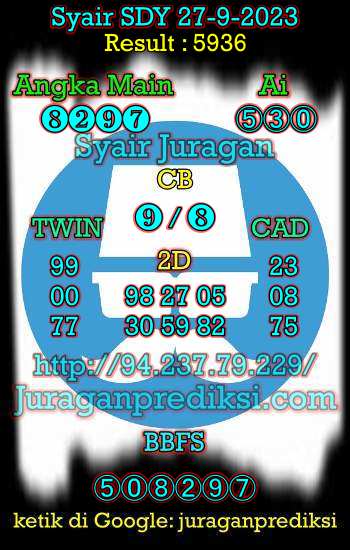 prediksi sdy 27 september 2023, syair sdy hari ini rabu 27-9-2023, prediksi syair sydney 27 september 2023, prediksi sdy jp jitu dan akurat
