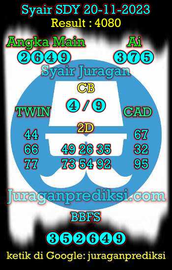 prediksi sdy 20 november 2023, syair sdy hari ini senin 20-11-2023, prediksi syair sydney 20 november 2023, prediksi sdy jp jitu dan akurat