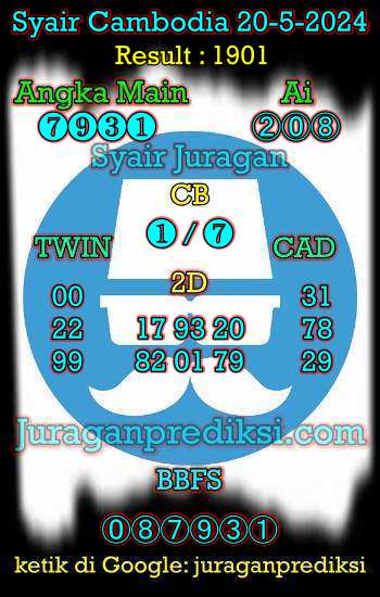 prediksi cambodia 20 mei 2024, syair cambodia hari ini senin 20-5-2024, prediksi syair kamboja 20 mei 2024 4d jitu dan akurat