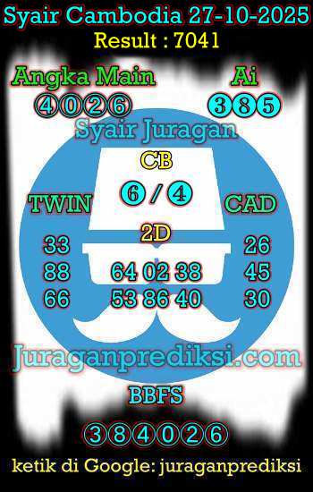 prediksi cambodia 27 oktober 2025, syair cambodia hari ini senin 27-10-2025, prediksi syair kamboja 27 oktober 2025 4d jitu dan akurat