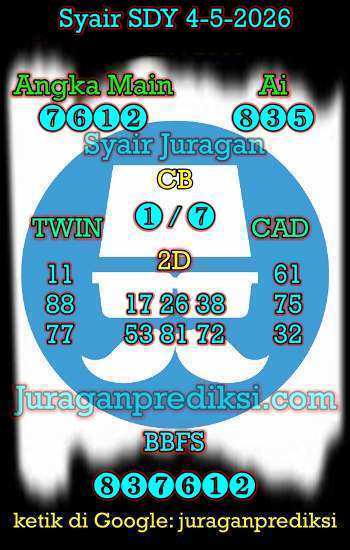 prediksi sdy 4 mei 2026, syair sdy hari ini senin 4-5-2026, prediksi syair sydney 4 mei 2026, prediksi sdy jp jitu dan akurat